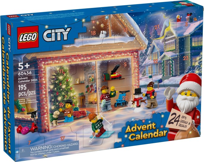 LEGO 60436 City Advent Calendar 2025 - SuperSaverAU - view 1