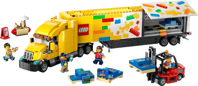 LEGO City Series 60440 Yellow Delivery Truck - SuperSaverAU - view 1