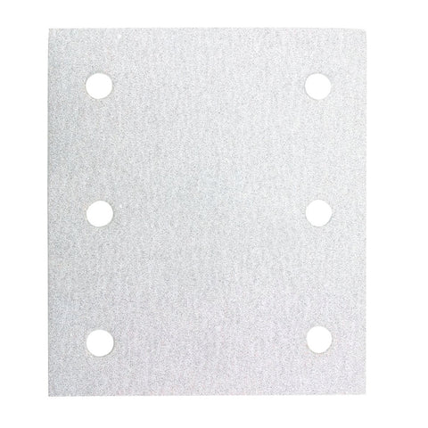 Makita P240 Wood/Paint Abrasive Sheet, 10 Pack, Aluminium Oxide, Pre-punched, Suits BO4565