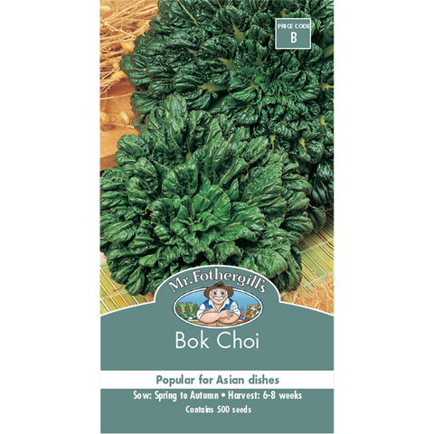 Mr Fothergill Bok Choi Vegetable Seeds - 75mm - Easy To Grow - Quick Maturity - SuperSaverAU - view 1