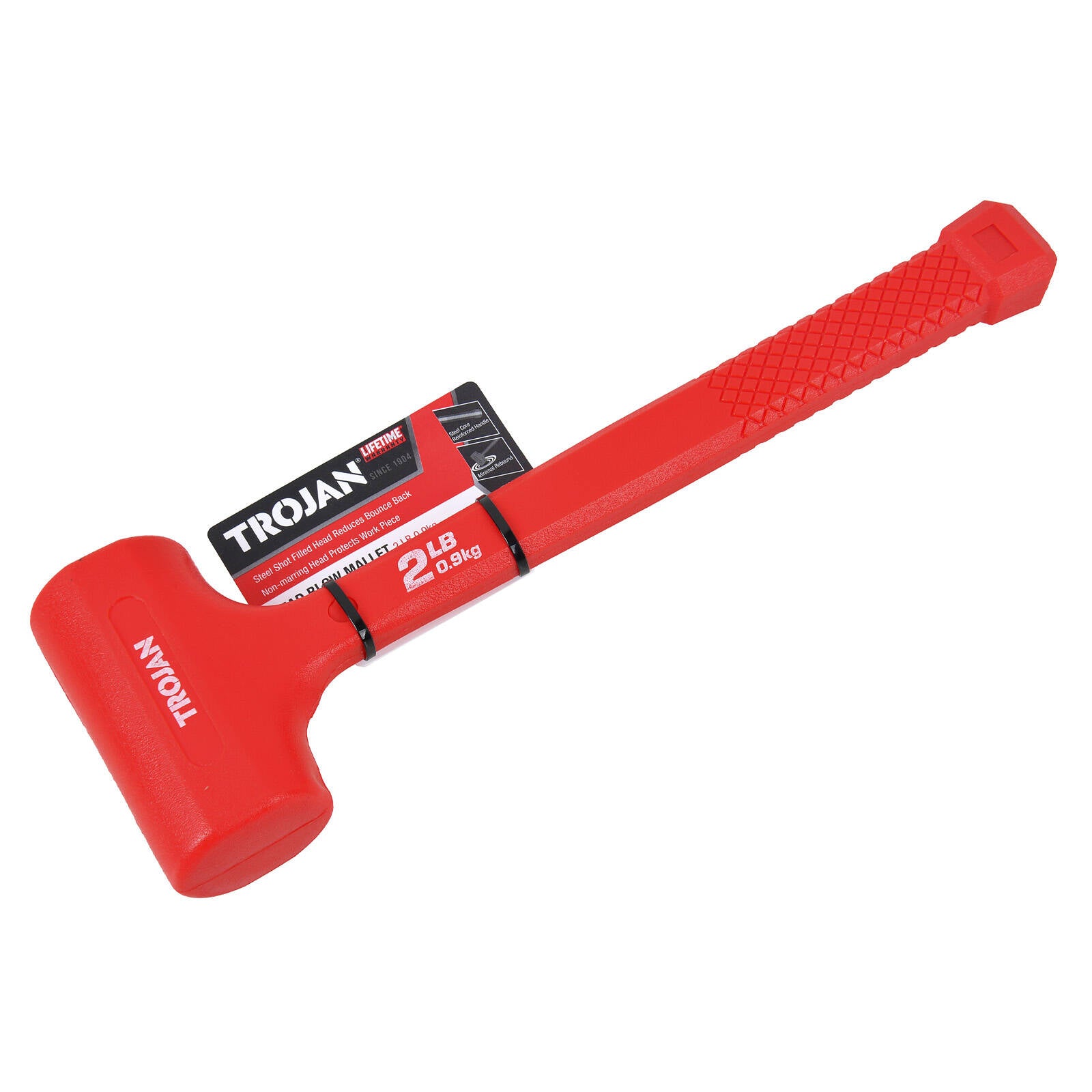Trojan 32oz 2lb Deadblow Hammer - Non-Marring
