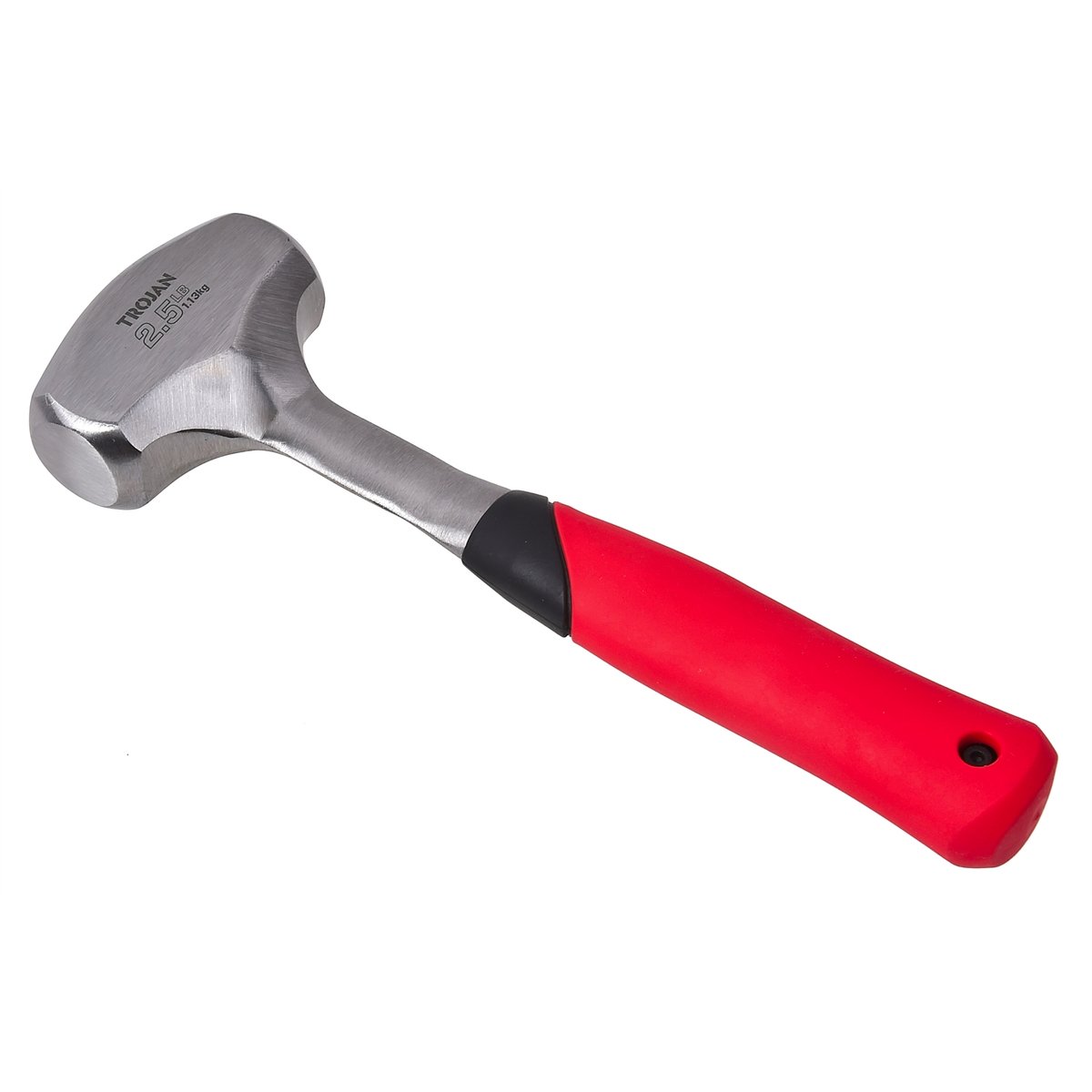 Trojan 1.1kg Steel Club Hammer Red and Black