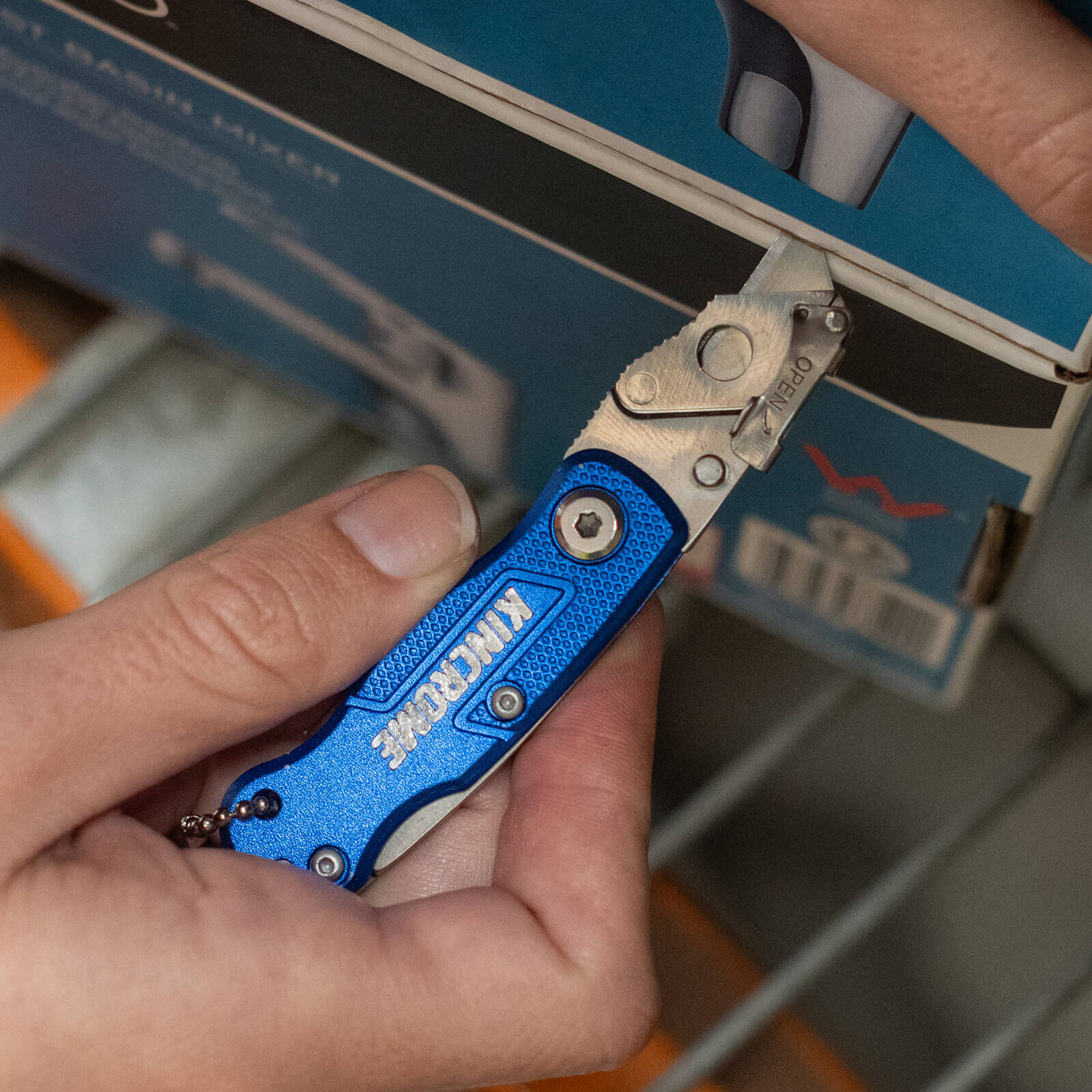 Kincrome Heavy Duty Mini Folding Utility Knife