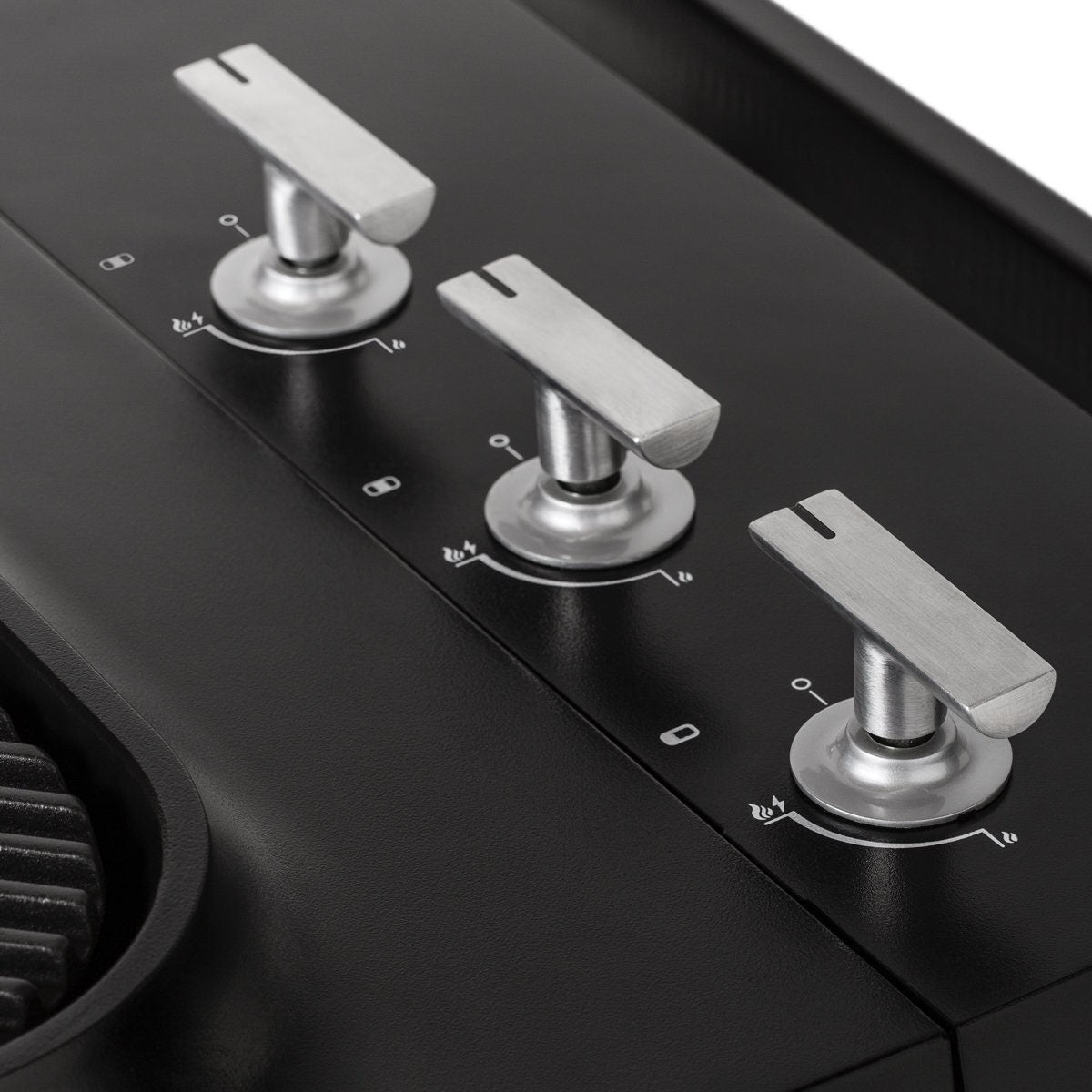 Everdure by Heston Blumenthal Furnace 3 Burner LPG BBQ - Mint, Cast Iron Plates, Roasting Hood - HBG3M