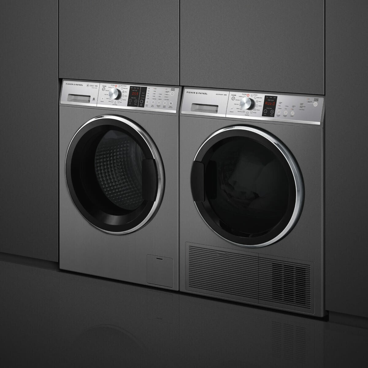 Fisher & Paykel Series 7 9kg Heat Pump Dryer - Graphite, 9 Star Energy Rating, 13 Programs - DH9060PG2
