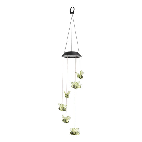 Click Solar Bee Windchime - 6 RGB LED - 125mm x 700mm - Weather Resistant - SuperSaverAU - view 1