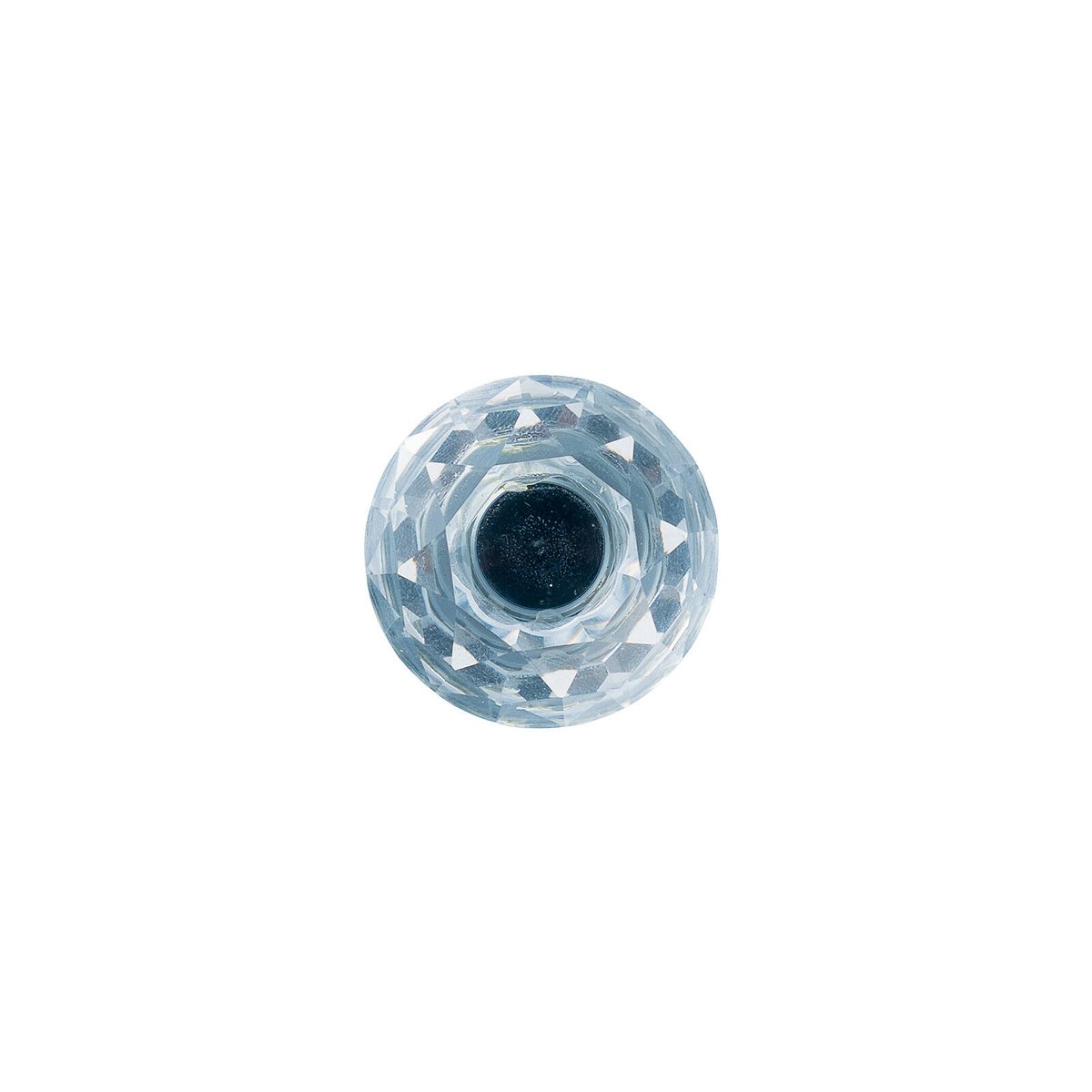 Taskmaster 30mm Crystal and Steel Cabinet Knob