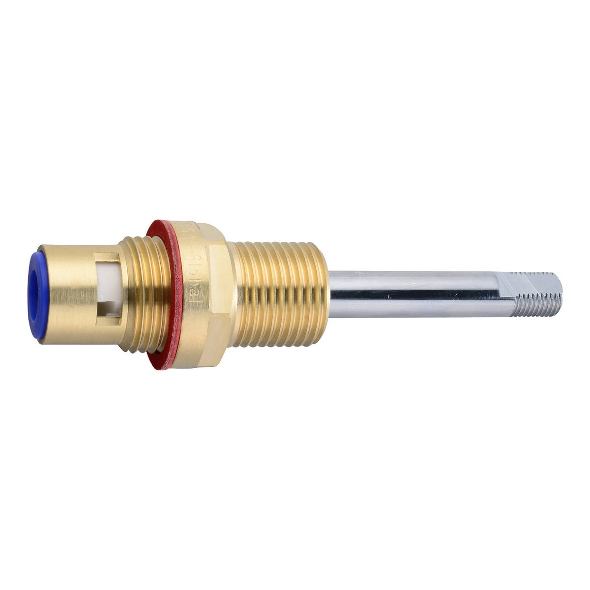Shaw Mason Chrome 1/4 Turn Ceramic Disc Wall Spindle - 64mm x 169mm - Durable Water Control - SuperSaverAU - view 1