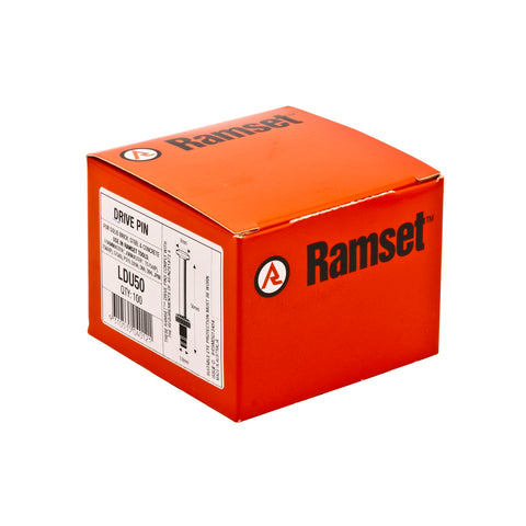 Ramset 3.8 x 50mm Powder Actuated Tool Drive Pins - 100 Pack