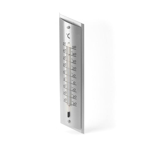 Holman Wall Thermometer - 250mm Aluminium - Easy Read - Mercury Free - SuperSaverAU - view 1