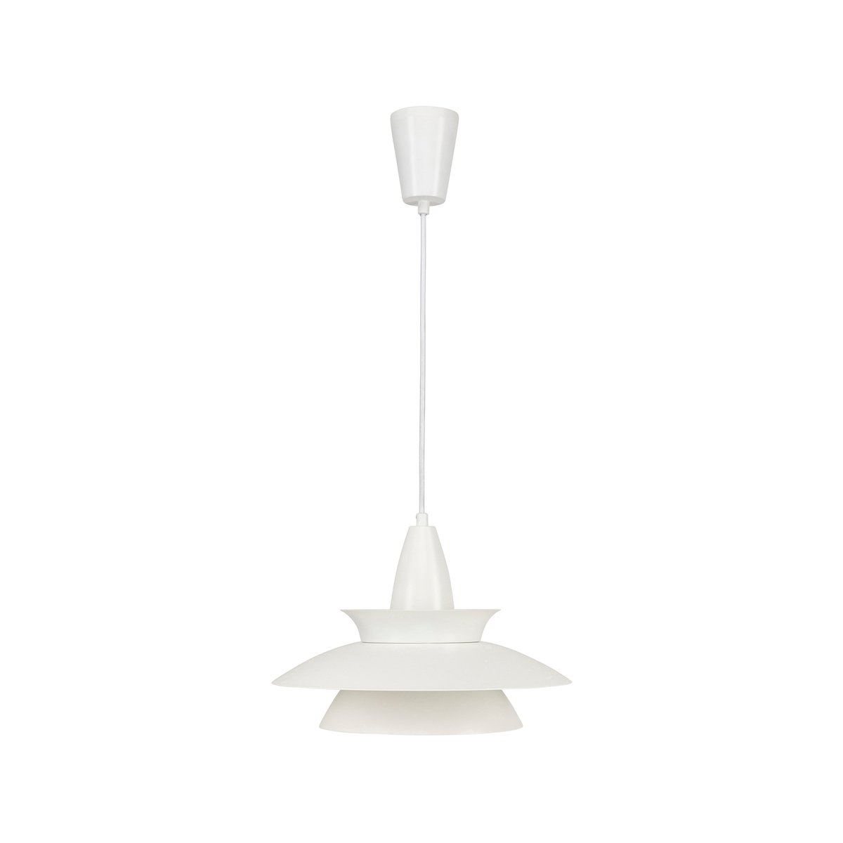 Brilliant 34cm White Matte Atomic DIY Metal Pendant Light - Adjustable Cord - Modern Design - SuperSaverAU - view 4