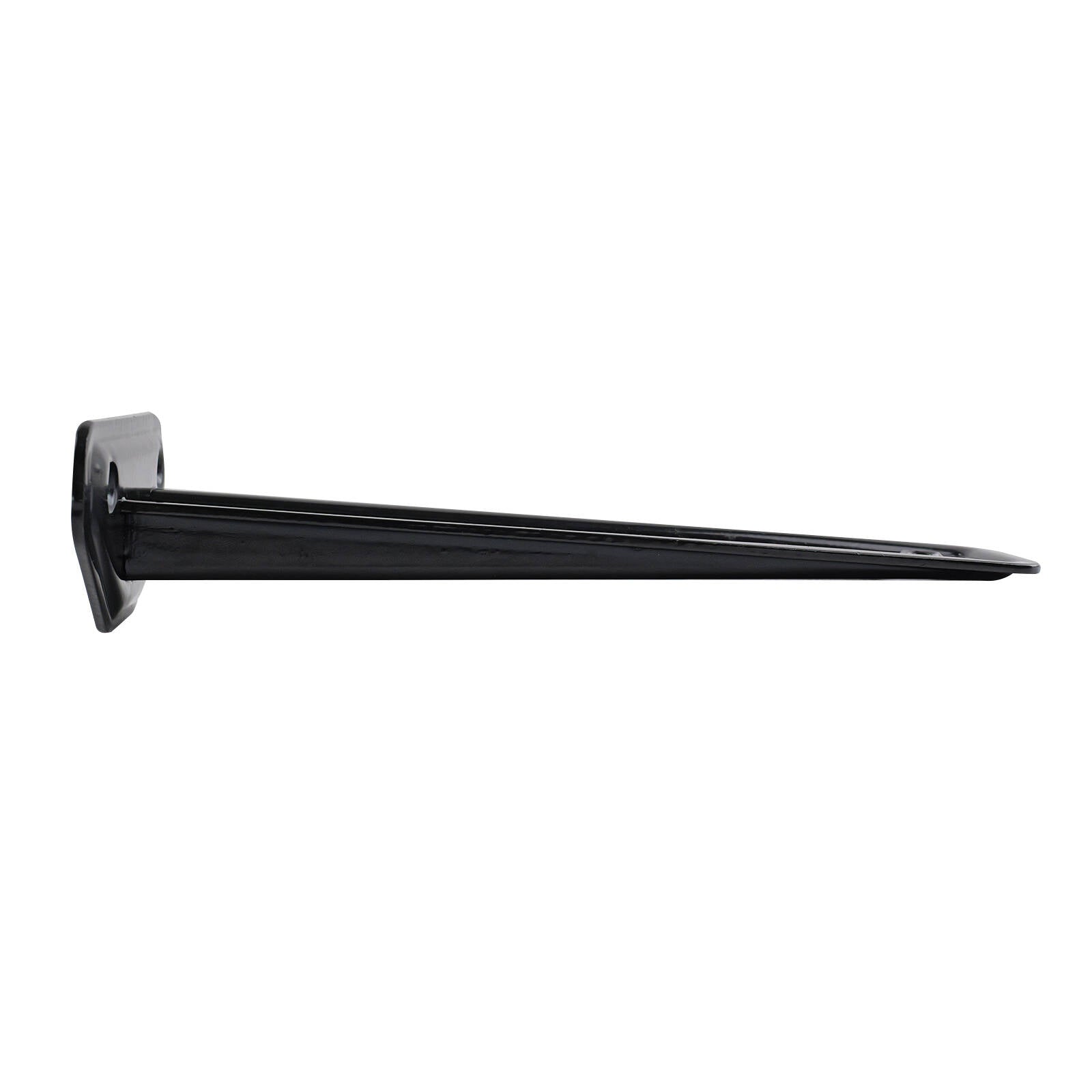 Carinya 189 x 39mm Black Powder Coated Steel Floating Shelf Bracket 50kg