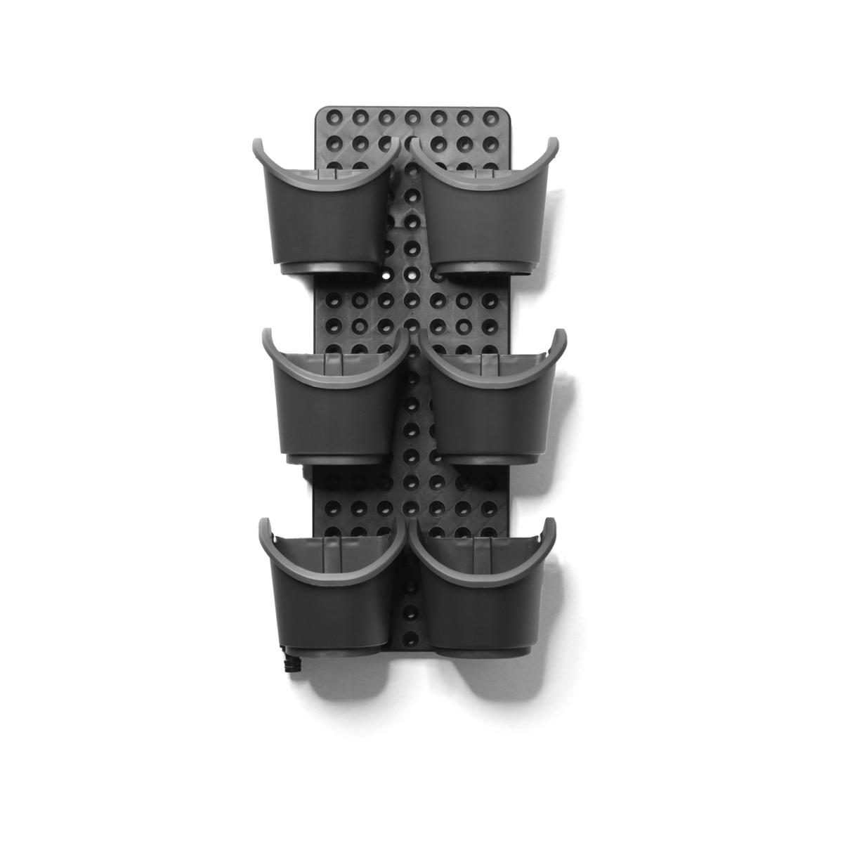 Holman Greenwall Slim Mounted Kit 198 x 535mm - Black Vertical Garden with Watering System
