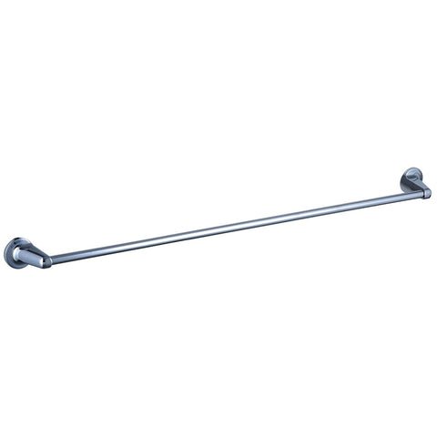 Mondella Prelude 900mm Chrome Metal Single Towel Rail