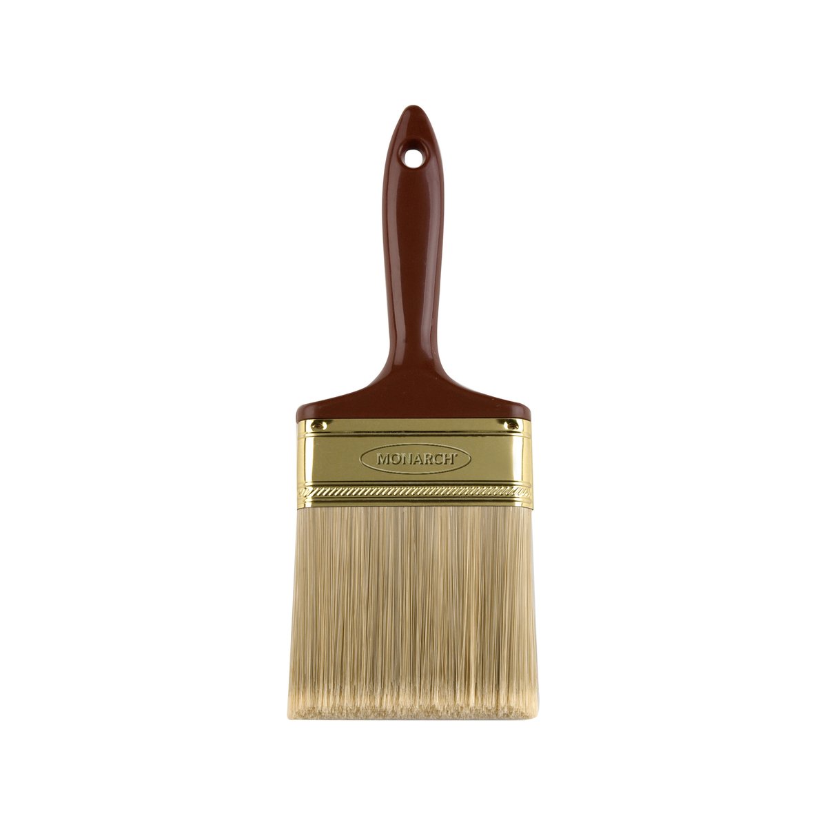 Monarch 100mm Fence Brush Synthetic Filament Plastic Handle for Rough Surfaces