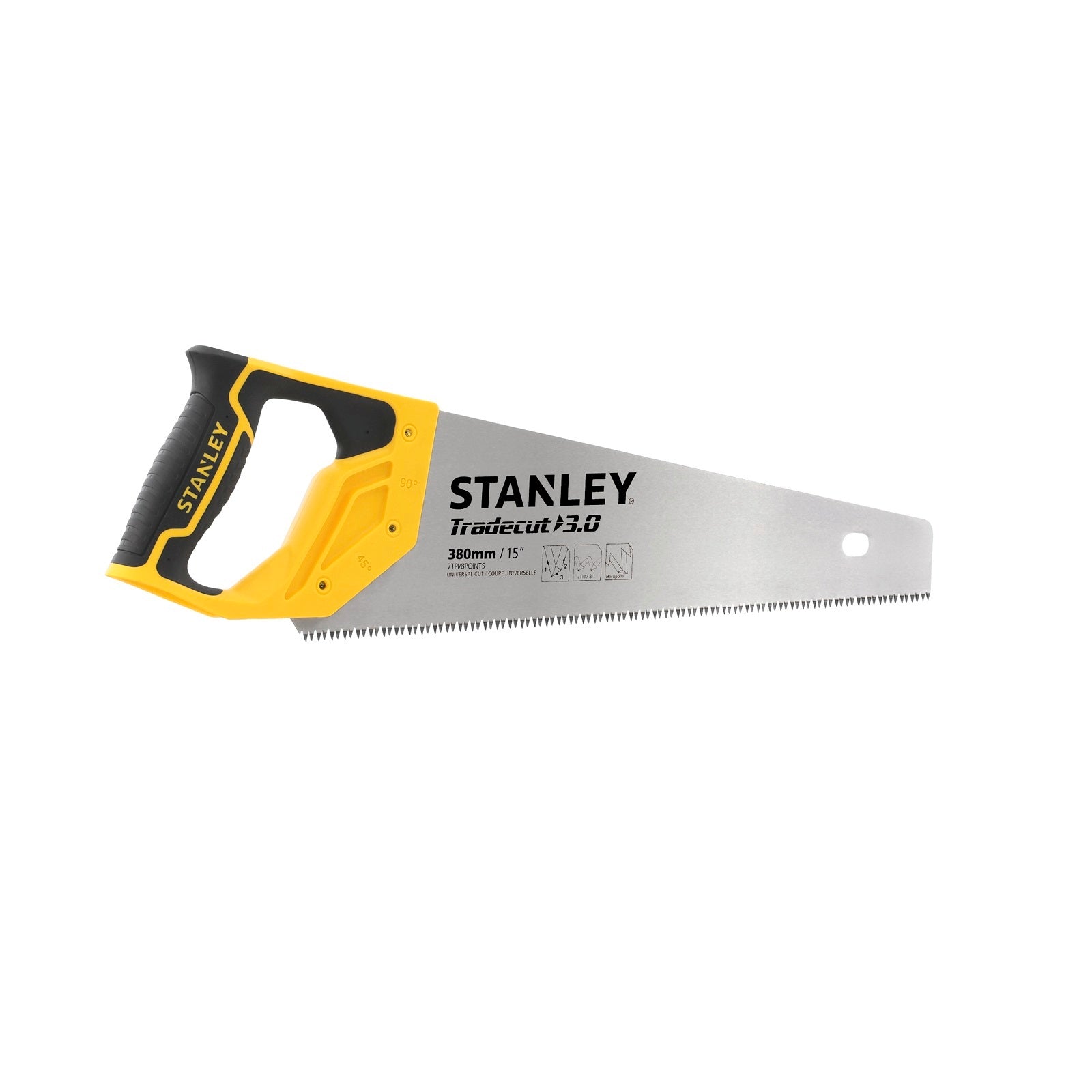 Stanley 380mm 8 TPI Tradecut Hand Saw