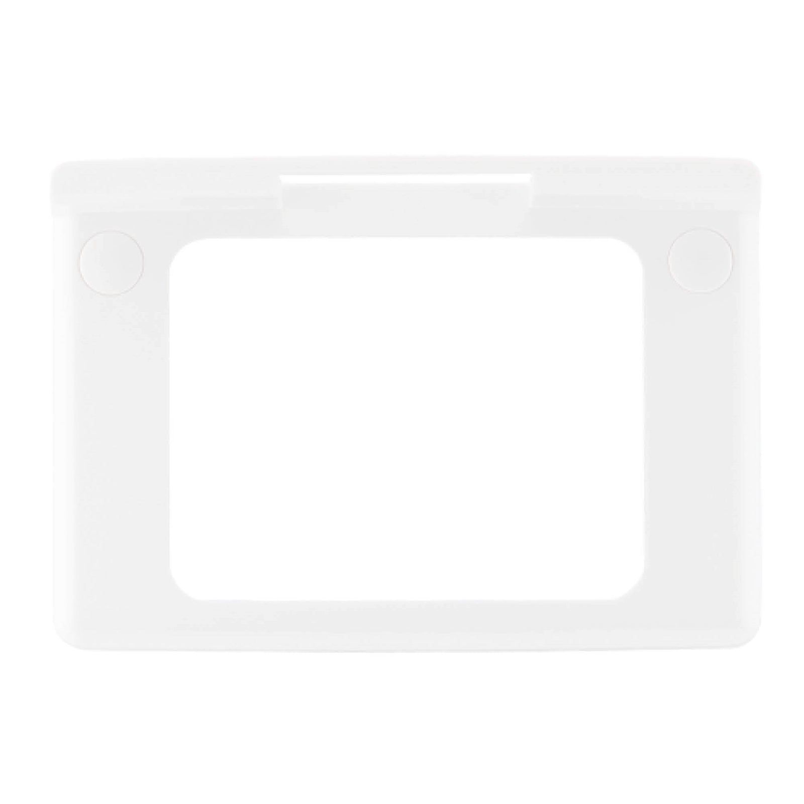 DETA 6000 Series 116 x 86mm White Clip On Cover with Shelf