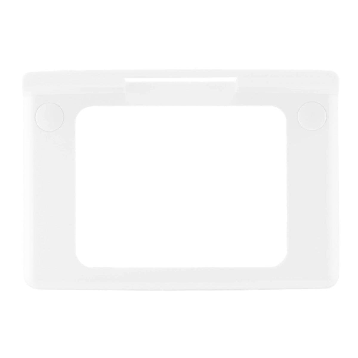 Deta 6000 Series Clip on Cover with Shelf - 116mm x 86mm - White - Easy Installation - SuperSaverAU - view 1