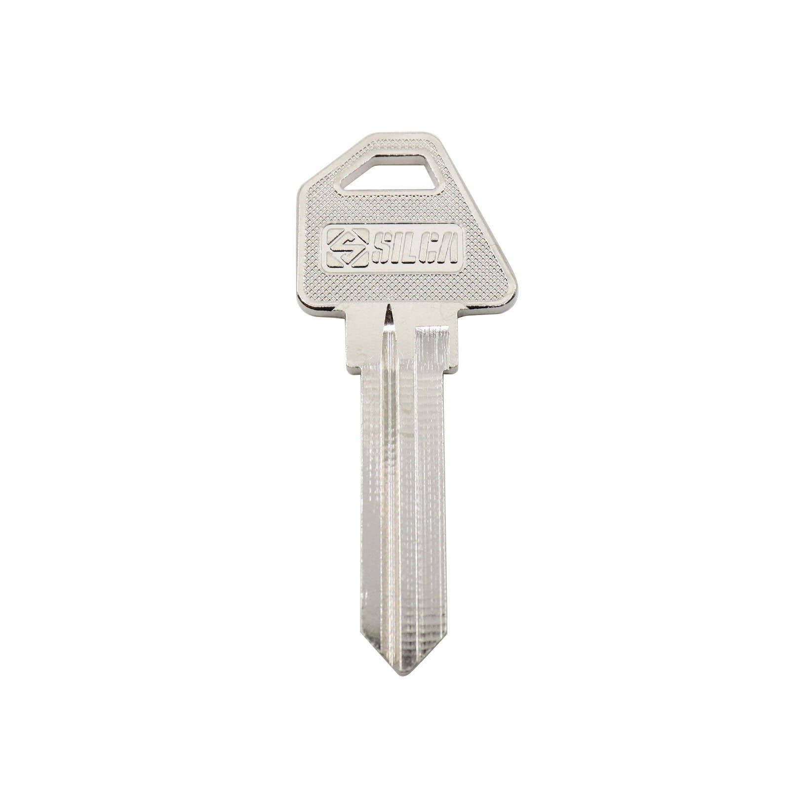 EHI CB44R 59mm Silver Blank Key, Nickel Plated Brass