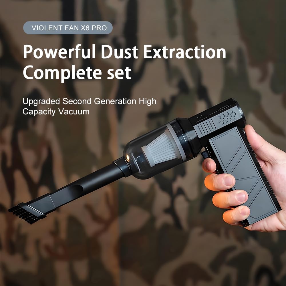 4-in-1 Cordless Air Duster and Vacuum - 140,000 RPM
