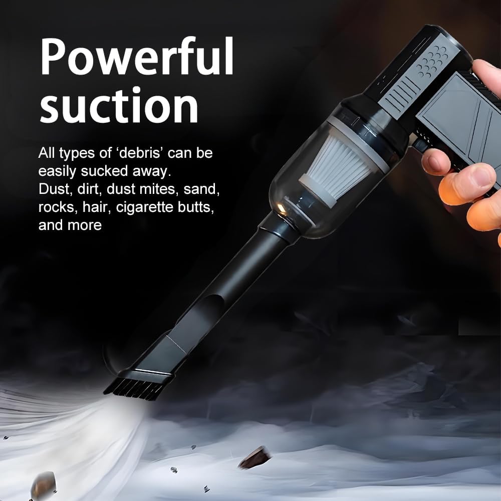 4-in-1 Cordless Air Duster and Vacuum - 140,000 RPM