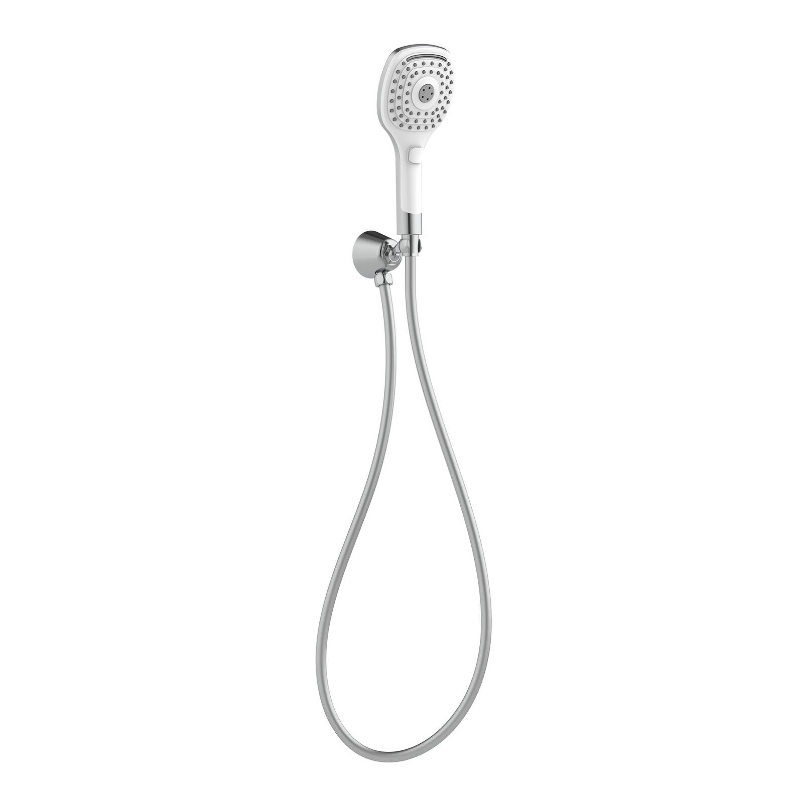 Mondella Cadenza White 3 Function Hand Shower Set, ABS, 9L/min 3 Star WELS