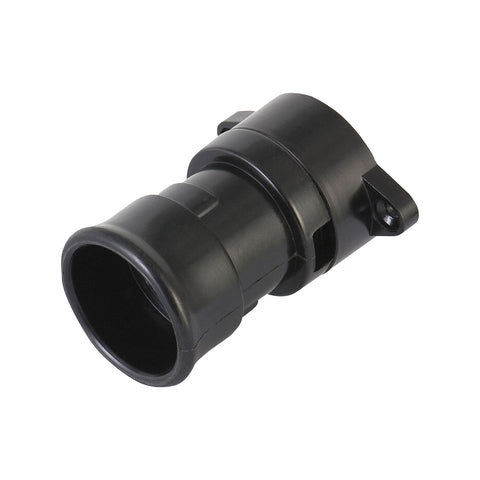 DETA Black Festoon Lamp Holder B22 Bayonet Polyester 240V 6316B