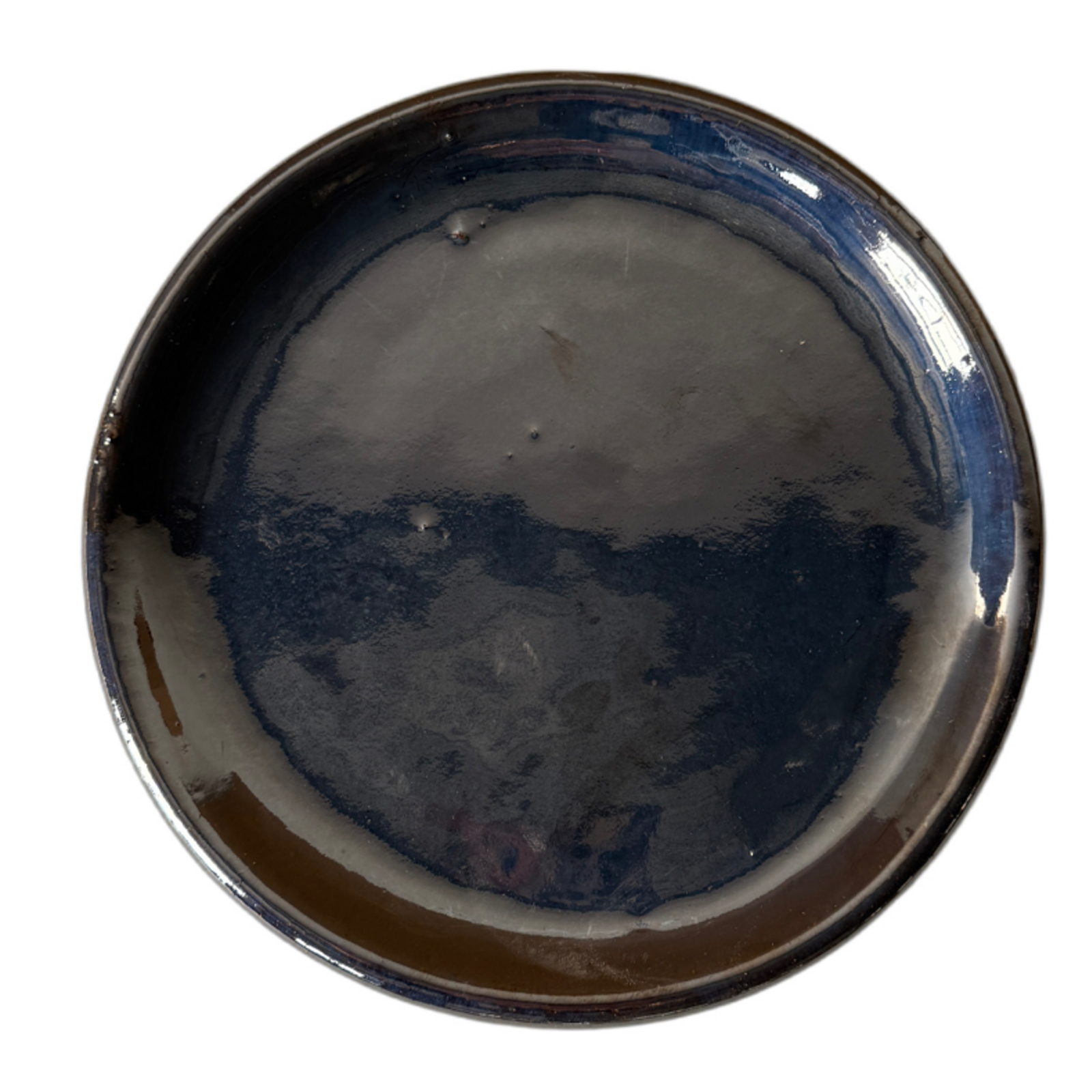 Northcote Pottery 23cm Mirror Glazed Terracotta Round Holland Saucer