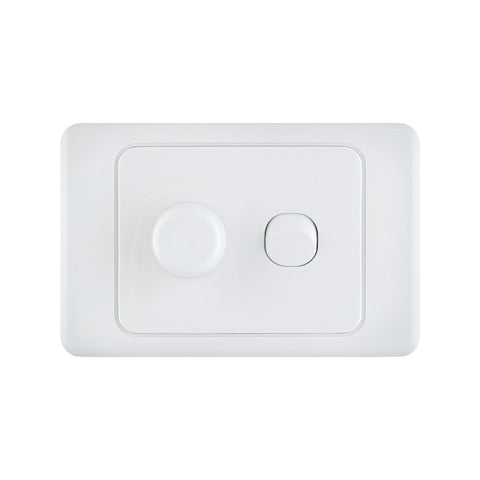 DETA 400VA Leading Edge Light Dimmer White Polycarbonate 250V 6121B