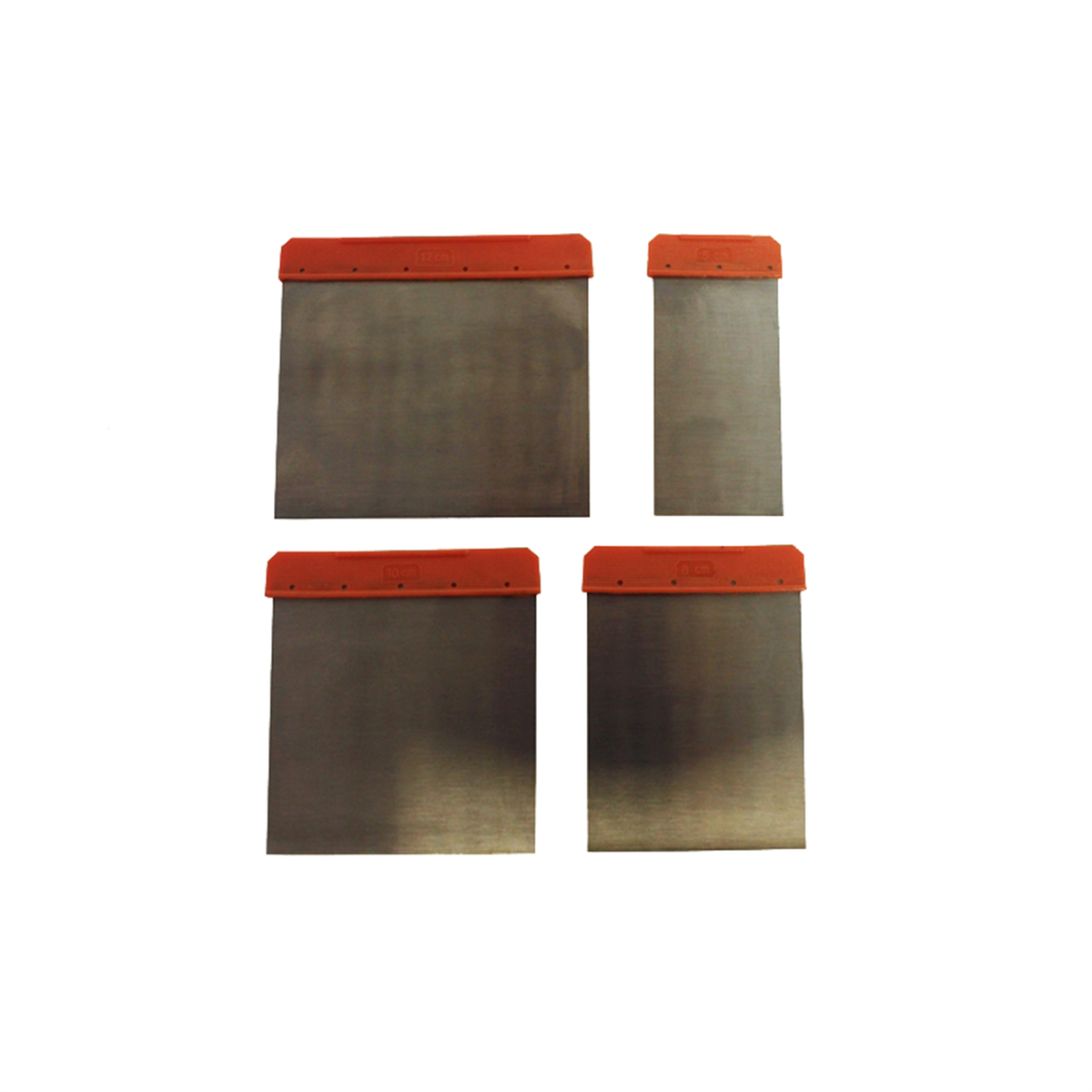 Craftright 4 Piece Scraper and Filler Set - Steel Blades, PP Handles, up to 120mm