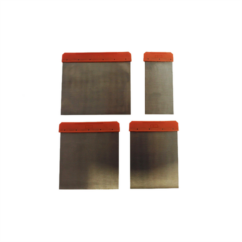 Craftright 4 Piece Scraper and Filler Set - Steel Blades, PP Handles, up to 120mm