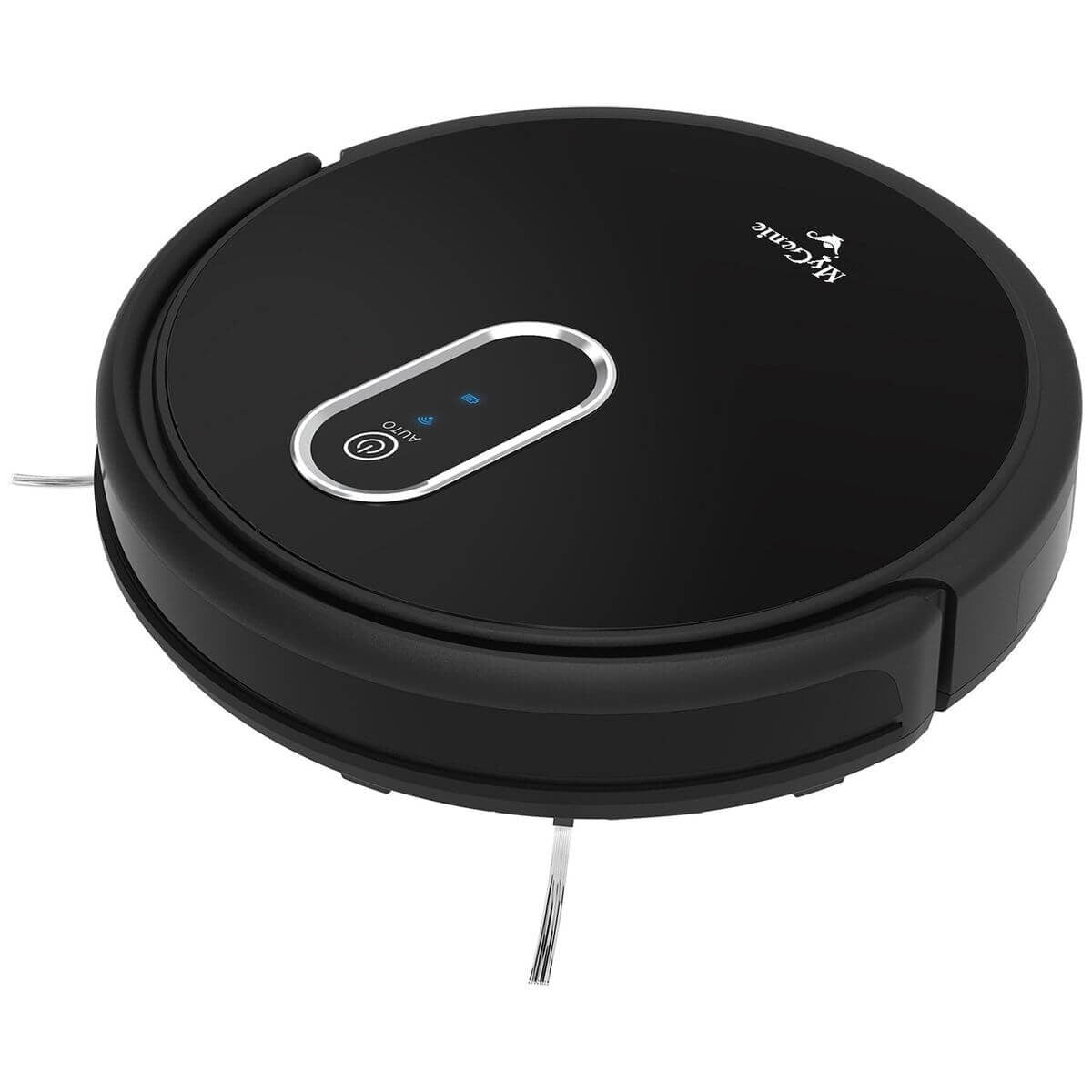 MyGenie Hydraclean Robotic Vacuum and Mop - 3200Pa Suction, Gyroscopic Navigation, Black - 10005710