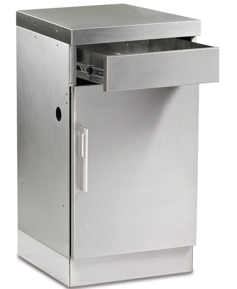 Beefeater Discovery Outdoor Kitchen Cabinet with Drawer - Stainless Steel Finish - Storage - BD77020