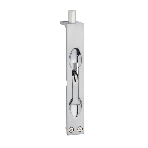 Delf Trade 145 x 24mm Satin Chrome Flush Bolt Zinc Alloy Door Bolt