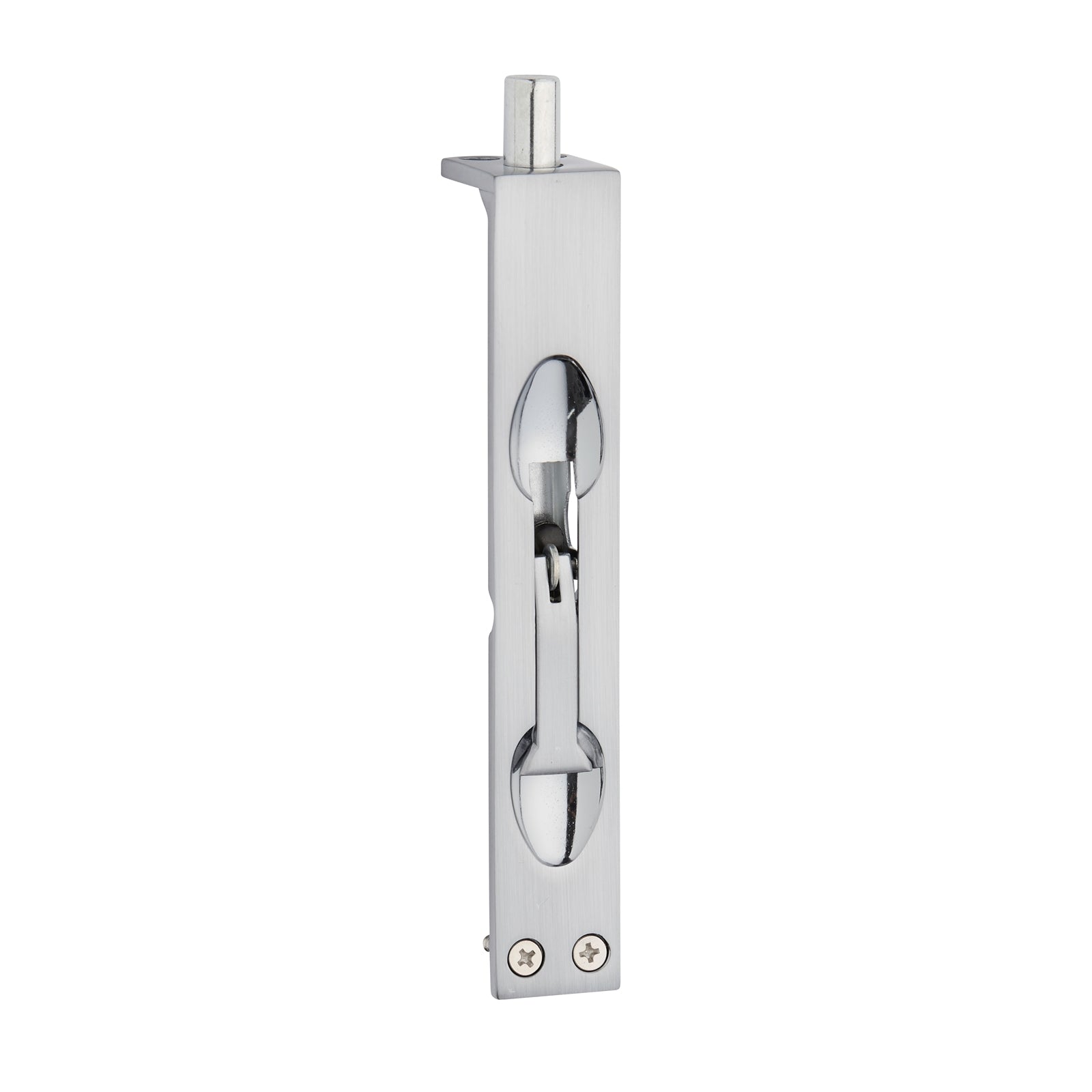 Delf Trade 145 x 24mm Satin Chrome Flush Bolt Zinc Alloy Door Bolt