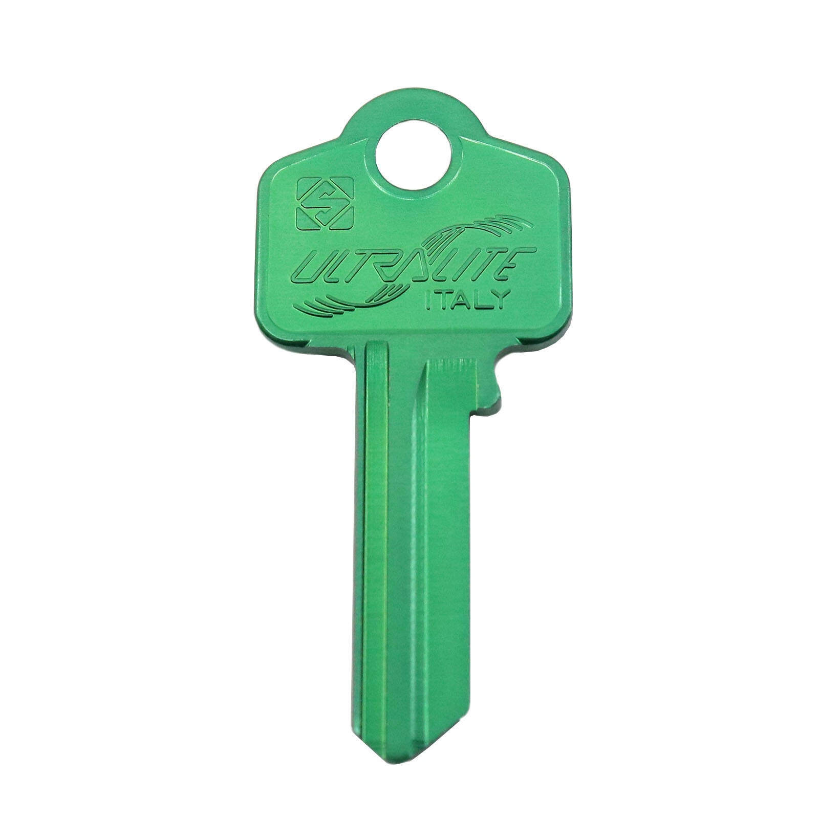 EHI WO2-WC2 Green Blank Key 53mm Aluminium Titanium Alloy