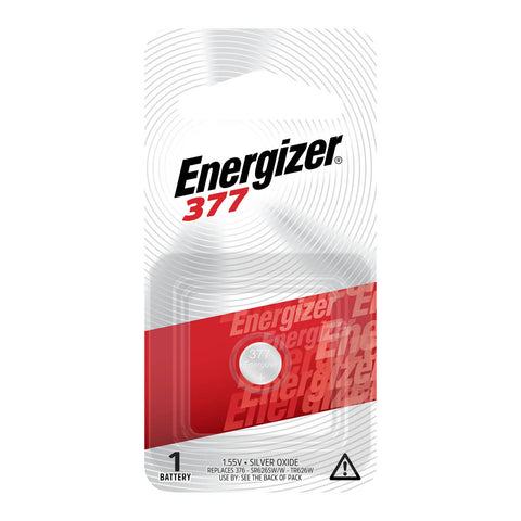Energizer 377/376 Silver Oxide Coin Battery 1 Pack