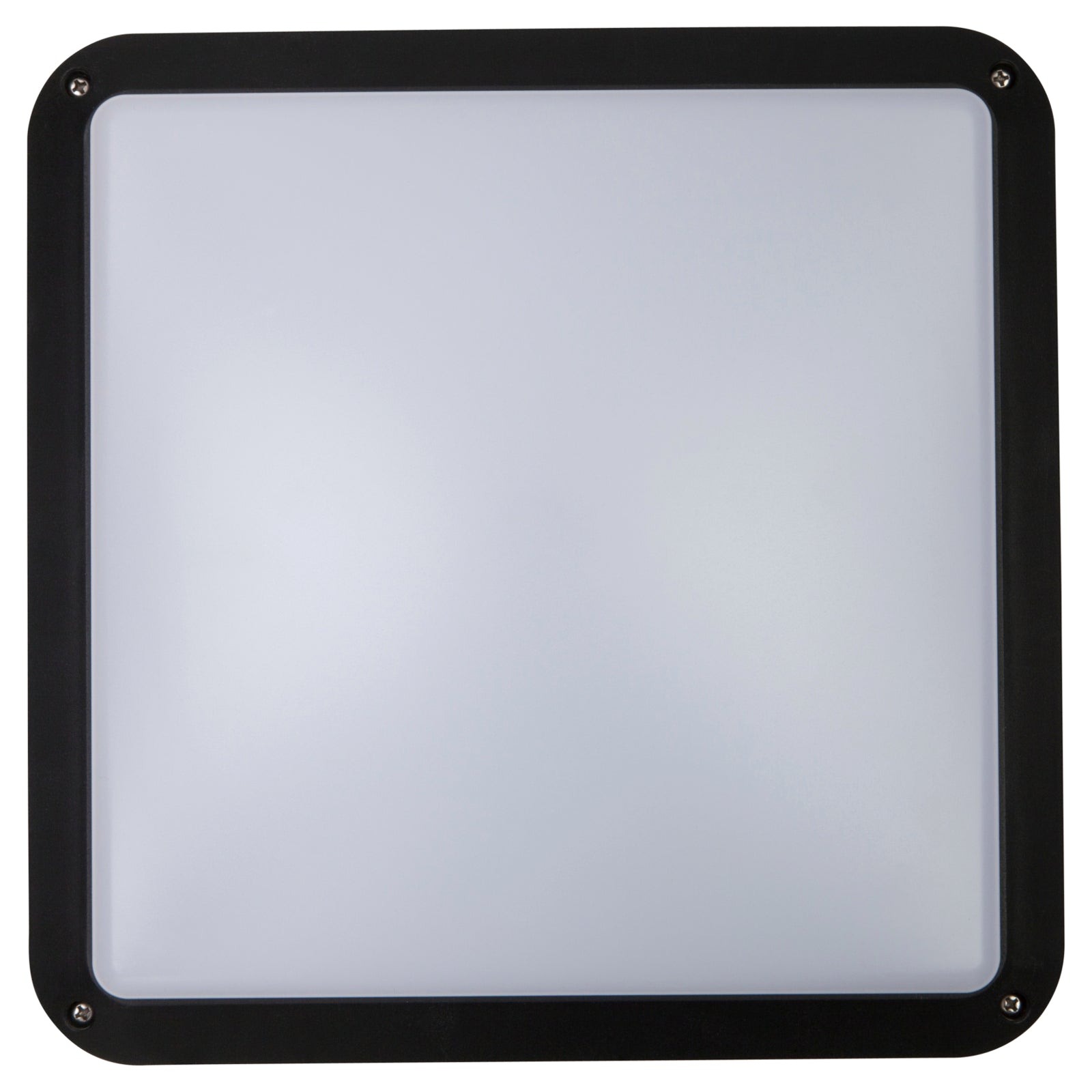 HPM Selenta 12W LED Square Bunker Light, Black 240V LBL024KBL
