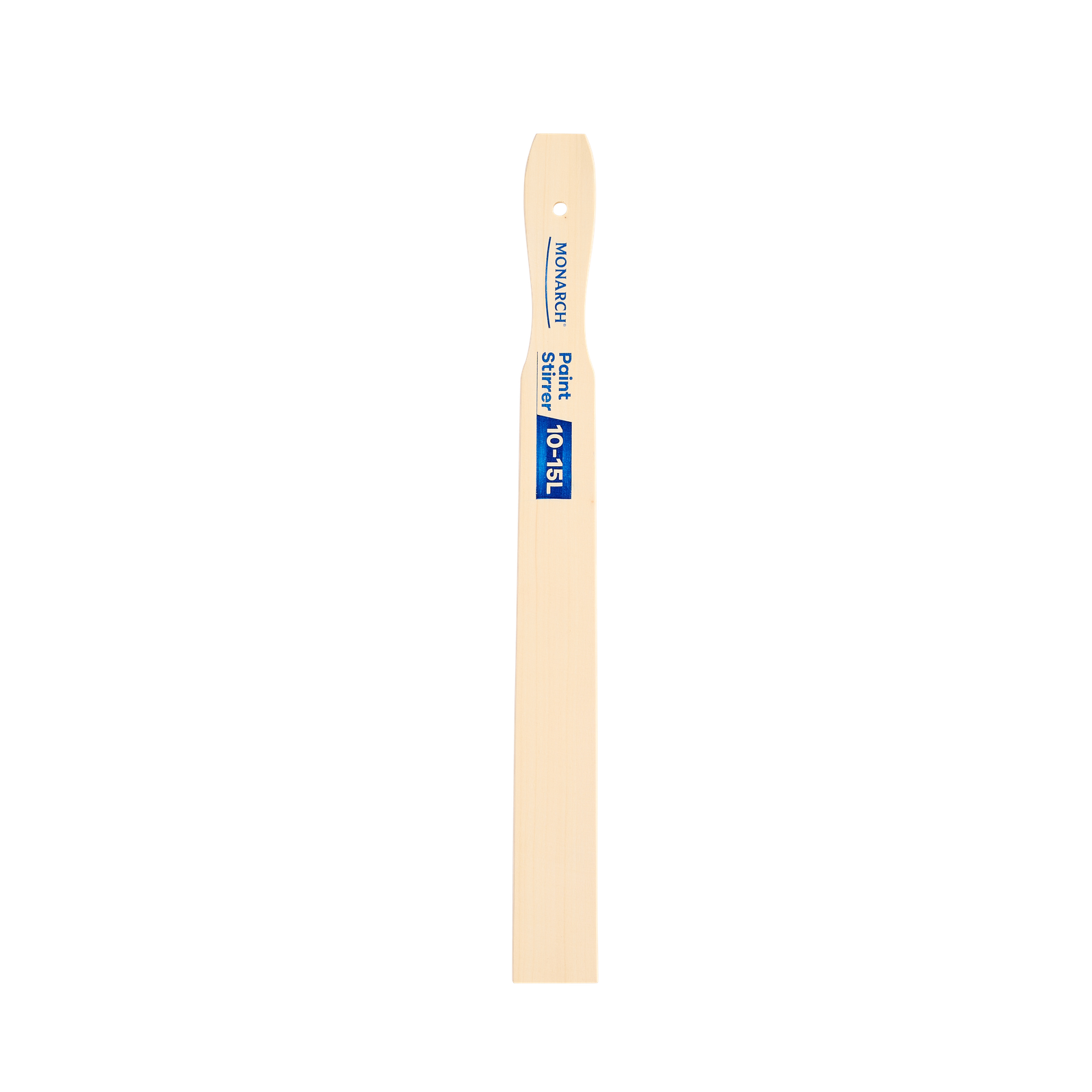 Monarch 10-15L Timber Paint Stirrer Curved Handle Wood