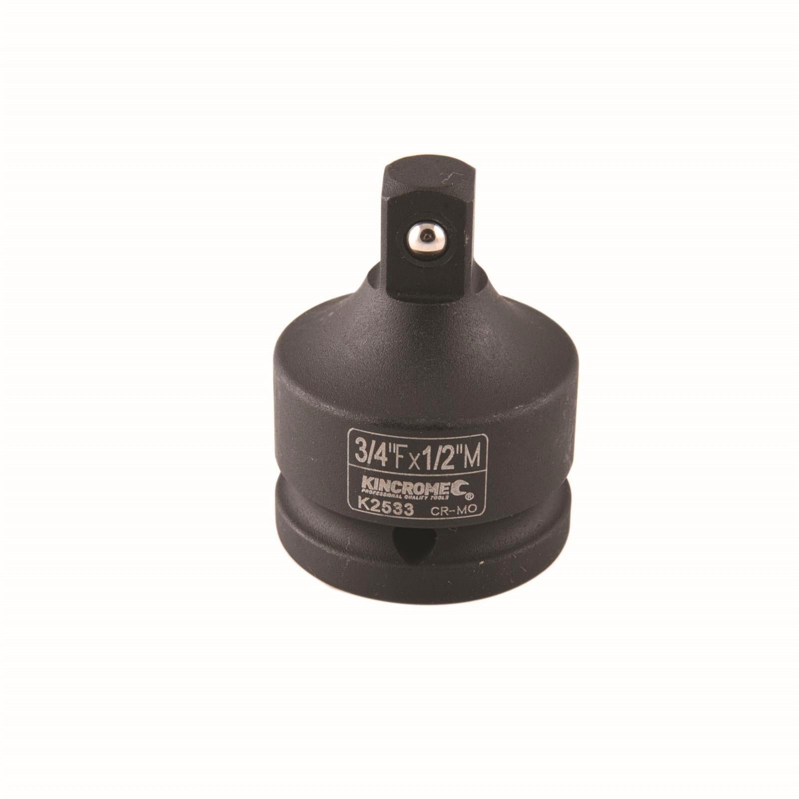 Kincrome 3/4" F x 1/2" M 3/4" Drive Impact Adaptor Chrome Molybdenum Steel