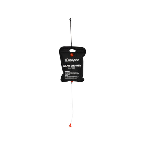 Marquee 20L Solar Shower 1.4L/min Outdoor Camping Shower