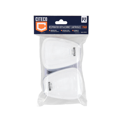 Citeco P2 Replacement Cartridge with Adaptor, Particle Protection Pads