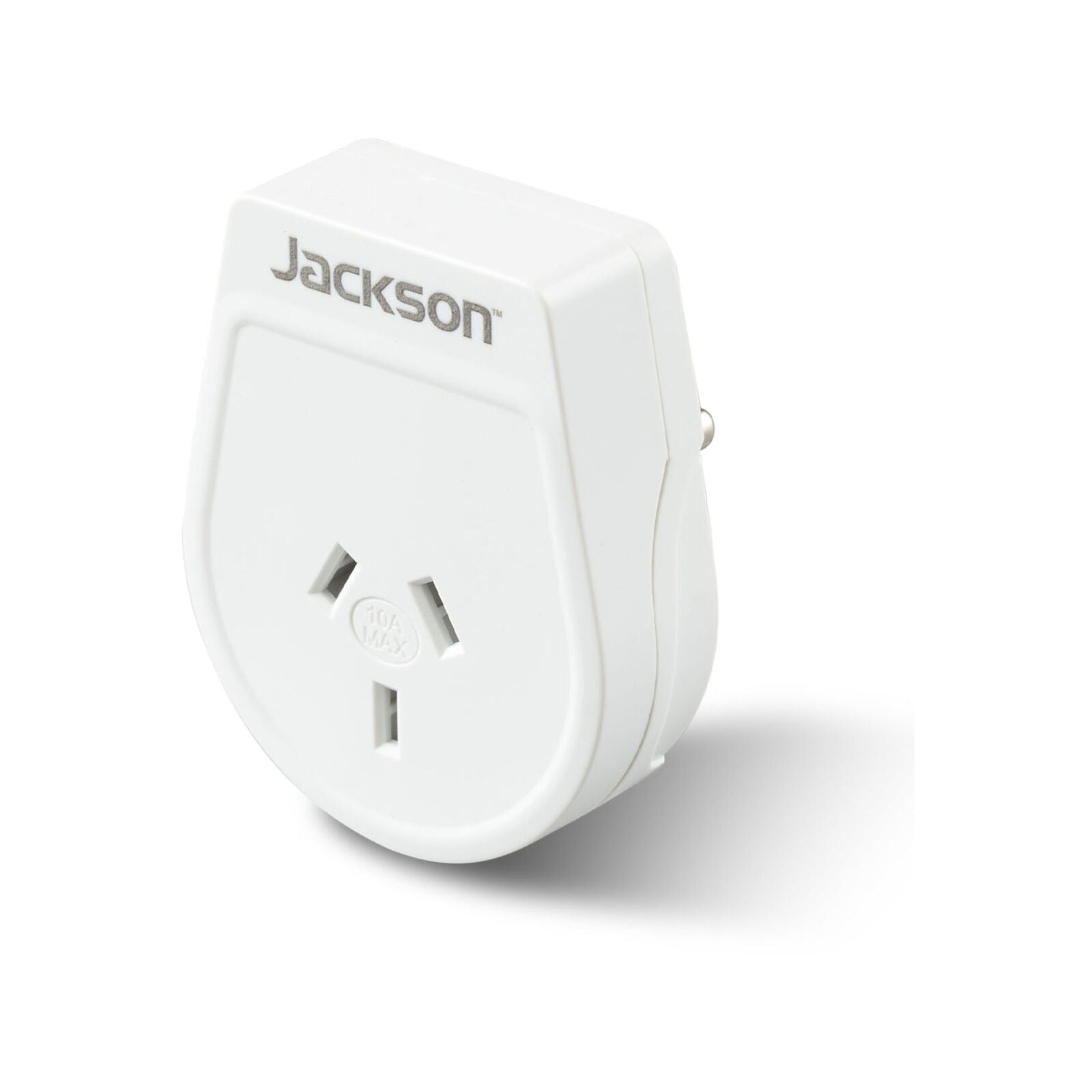 Jackson India, Sri Lanka & More Outbound Travel Adaptor PTA8814M - Plastic, Single Outlet