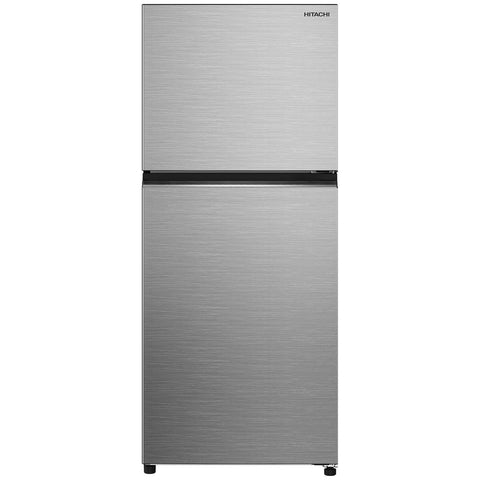 Hitachi 344L Top Mount Fridge - Elegant Inox Silver - Dual Sense Surround Cooling - 4.5 Star - HRTN6379SXAU