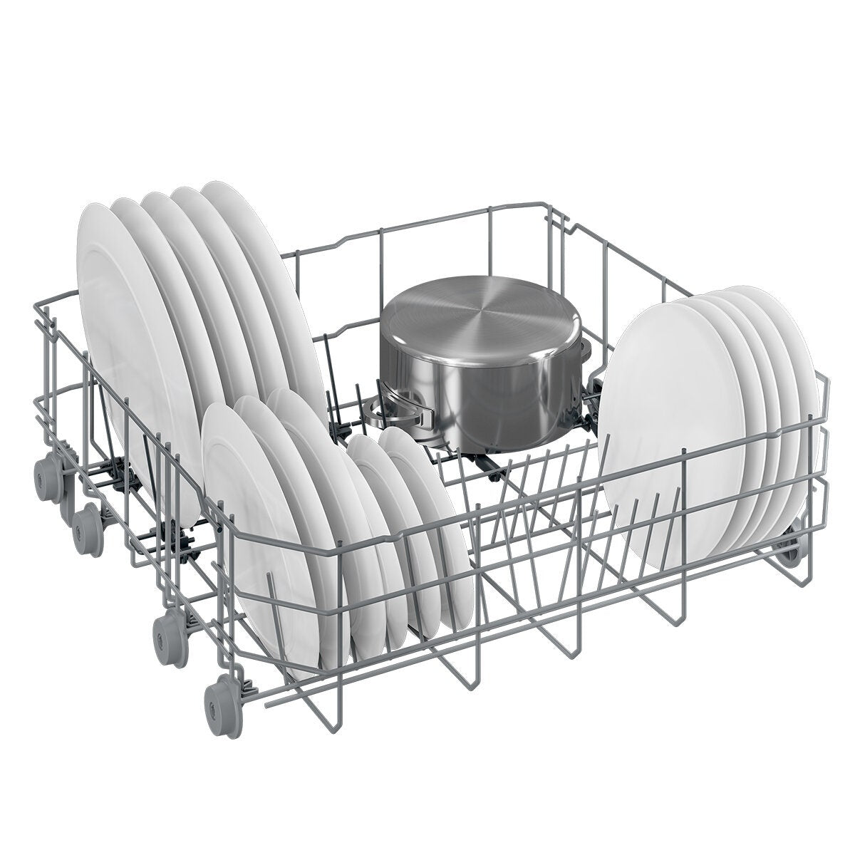 Beko 60cm Freestanding Dishwasher 14 Place Settings - White, Hygiene Intense, Steam Gloss - BDFB1410W