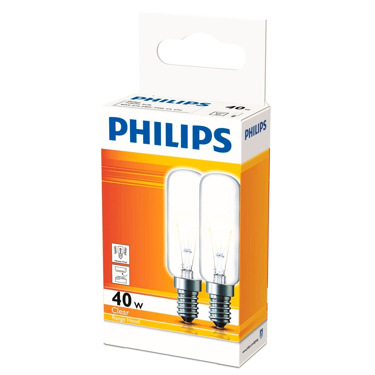 Philips Halogen Globe - 40W - Glass - Clear Light Output 270lm - SuperSaverAU - view 1