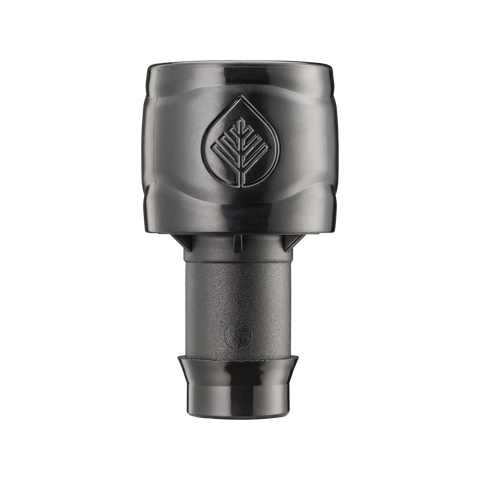 Pope 19mm Snap-Sure Connector - Black Polypropylene Irrigation Fitting