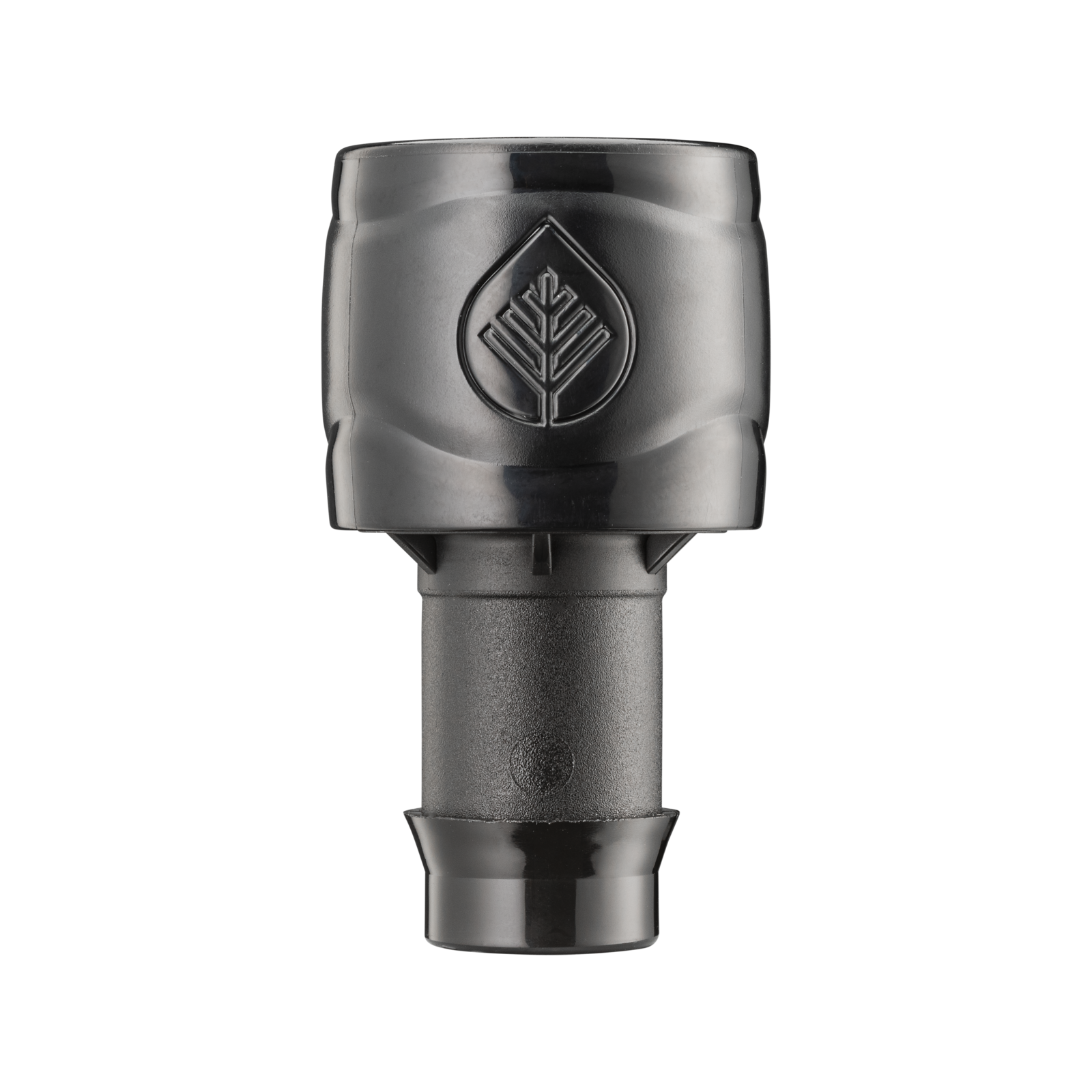 Pope 19mm Snap-Sure Connector - Black Polypropylene Irrigation Fitting