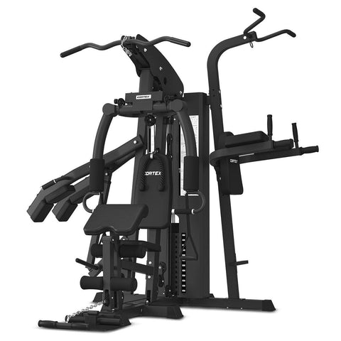 Cortex Multi Station Home Gym - Multi-Function with Power Tower and Squat Press - CSST-GS7