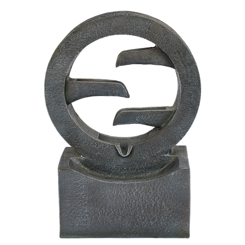 Northcote Pottery Symphonic Circles Water Feature 34 x 17 x 48cm